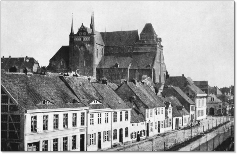 Wilhelmstraße mit Blick auf St Georg (vor 1880)